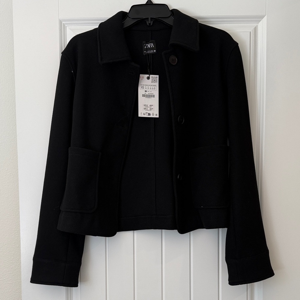 Zara Women's Elegant Black Blazer